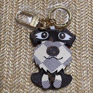 LV Schnauzer Keychain